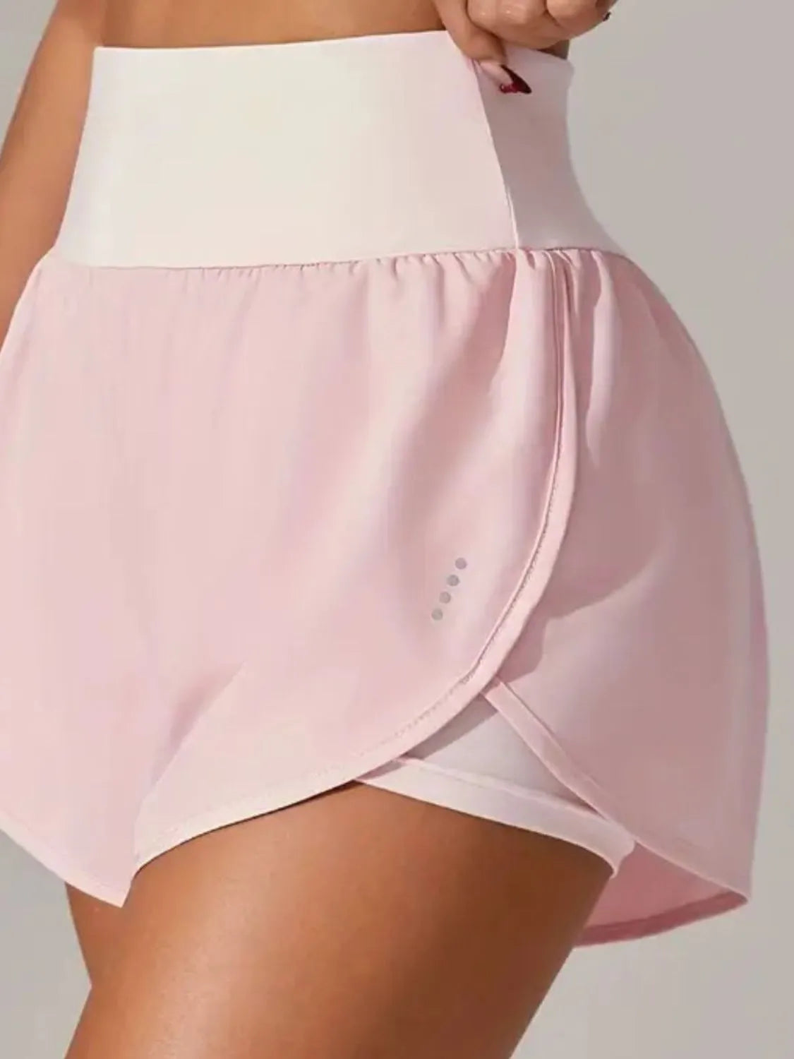 Pocketed High Waist Active Shorts - Trend Nova